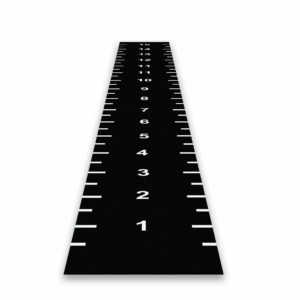 Pro evolution design Numbers - 2x15 meter - zwart/wit