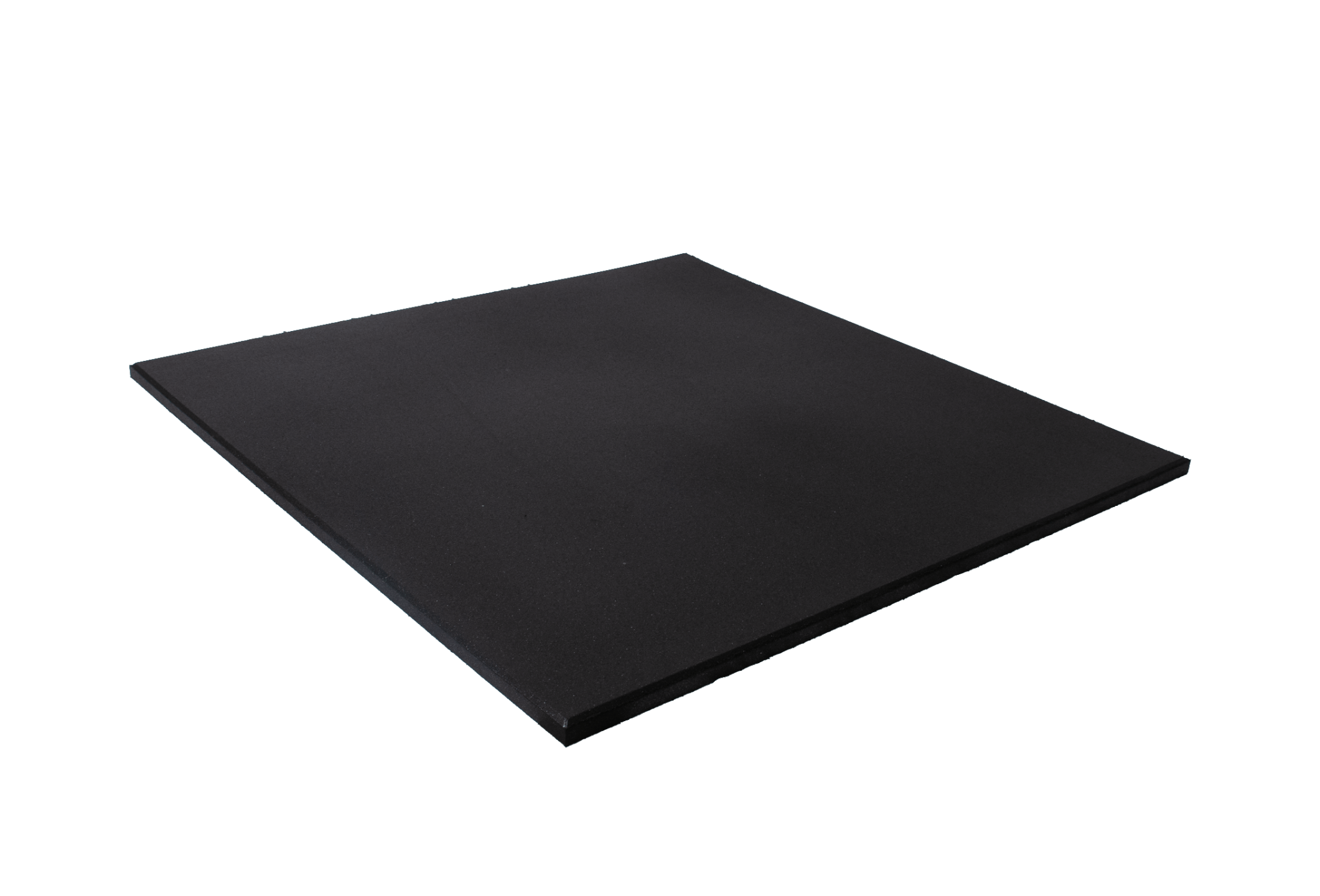 100x100x2cm fijn granulaat Rubber Fitness Tegel 100x100x20mm - Fijn granulaat - Afbeelding 1